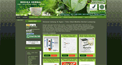 Desktop Screenshot of medikaherbal.com