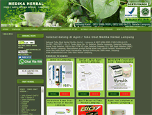 Tablet Screenshot of medikaherbal.com